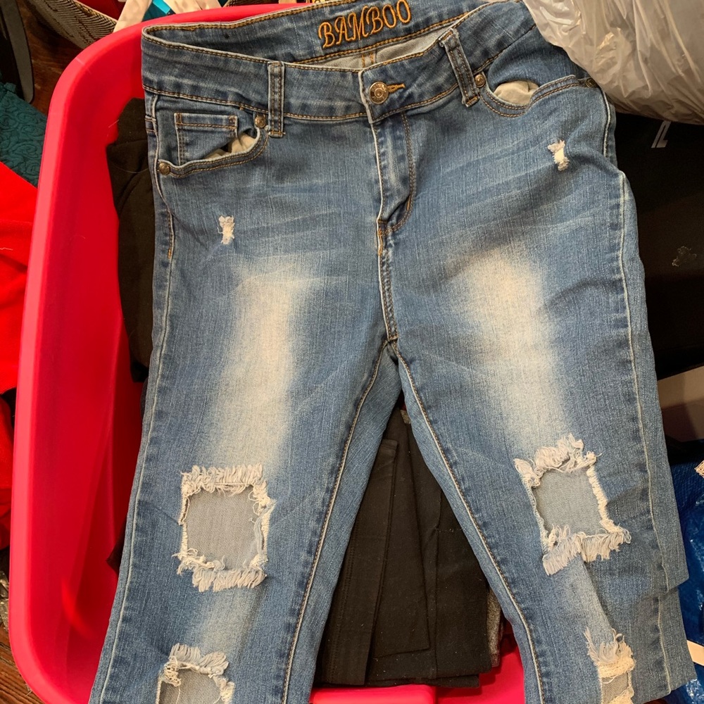 Ripped jeans